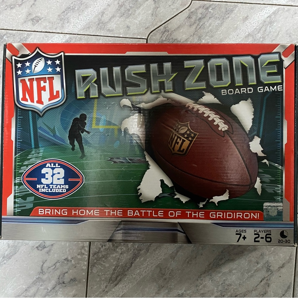 NFL Rush Zone Board Game